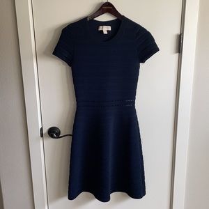 Michael Kors Navy Blue Bodycon Dress, XS